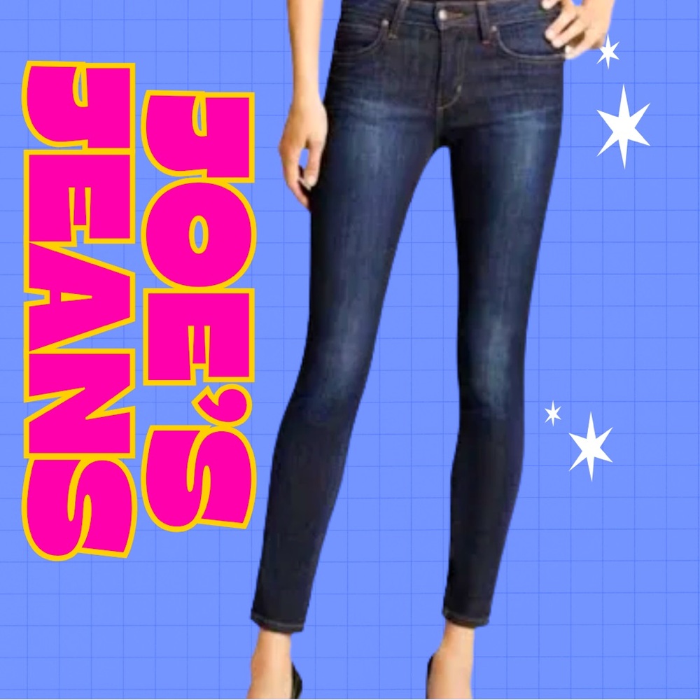 JOE’S JEANS Rikki Mid-rise Skinny Ankle Jeans